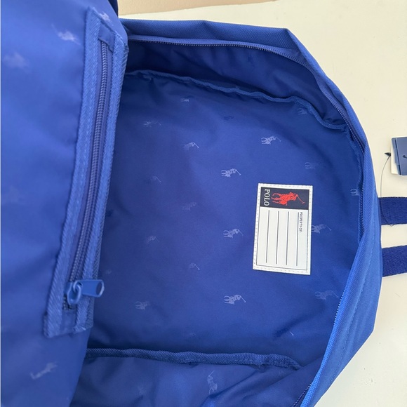 Polo Ralph Lauren bear backpack. Polo bear. Laptop. Rare - Picture 5 of 10